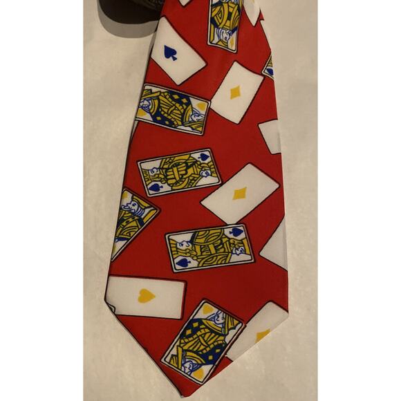 Vintage Neck Tie Indian Head Brand. Vegas cards. - Picture 4 of 8
